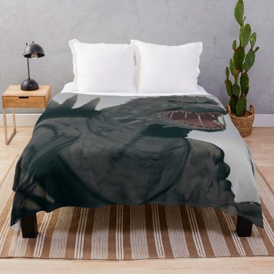 Godzilla Dark Titan Apocalypse Beast Throw Blanket