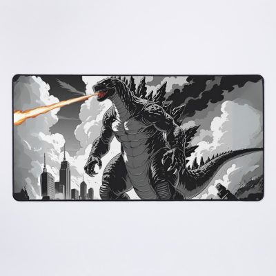 Godzilla Nuclear Kaiju Overlord Monster Mouse Pad