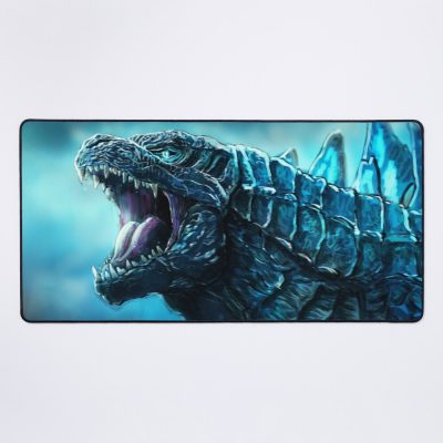 Blue Godzilla Atomic Energy Titan Mouse Pad