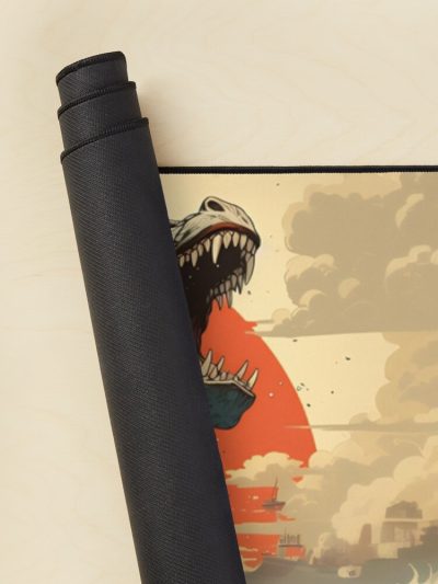 Alternative view of Raging Godzilla Ocean Fury Kaiju Titan Mouse Pad