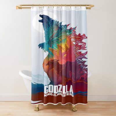 King Vs Godzilla Chapter Three Battle Shower Curtain