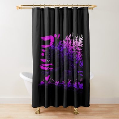 Gojira Millennium Godzilla 2000 Shin Black Light Shower Curtain