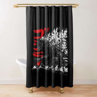 Gojira Millennium Godzilla 2000 Shin Minus One Shower Curtain