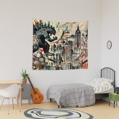 Godzilla Kaiju Destruction Beast Power Tapestry