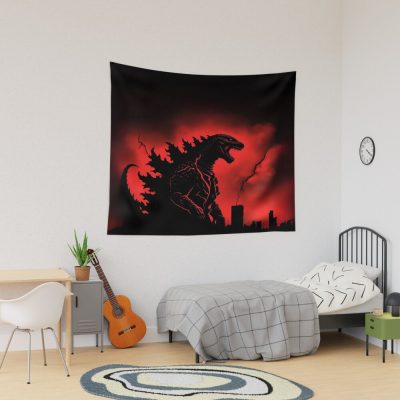 Godzilla Savage Kaiju Overlord Monster Tapestry