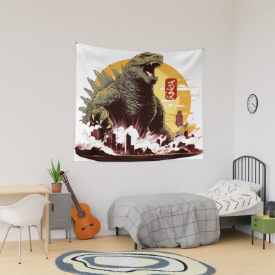 Godzilla Atomic Titan Legendary Monster Tapestry