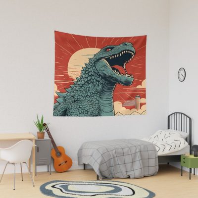 Monster King Supreme Kaiju Titan Tapestry