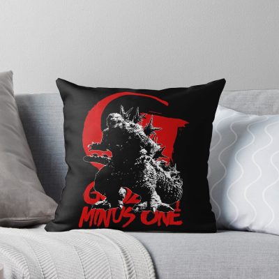 Godzilla Minus One Dark Apocalypse Kaiju Throw Pillow
